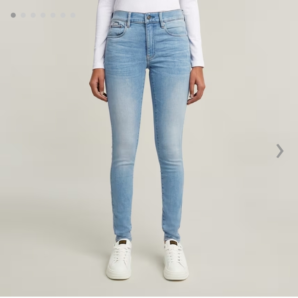 G-Star Raw Light Blue Skinny Jeans